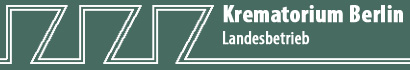 Das ist der erste Teil vom Logo, von Krematorium Berlin